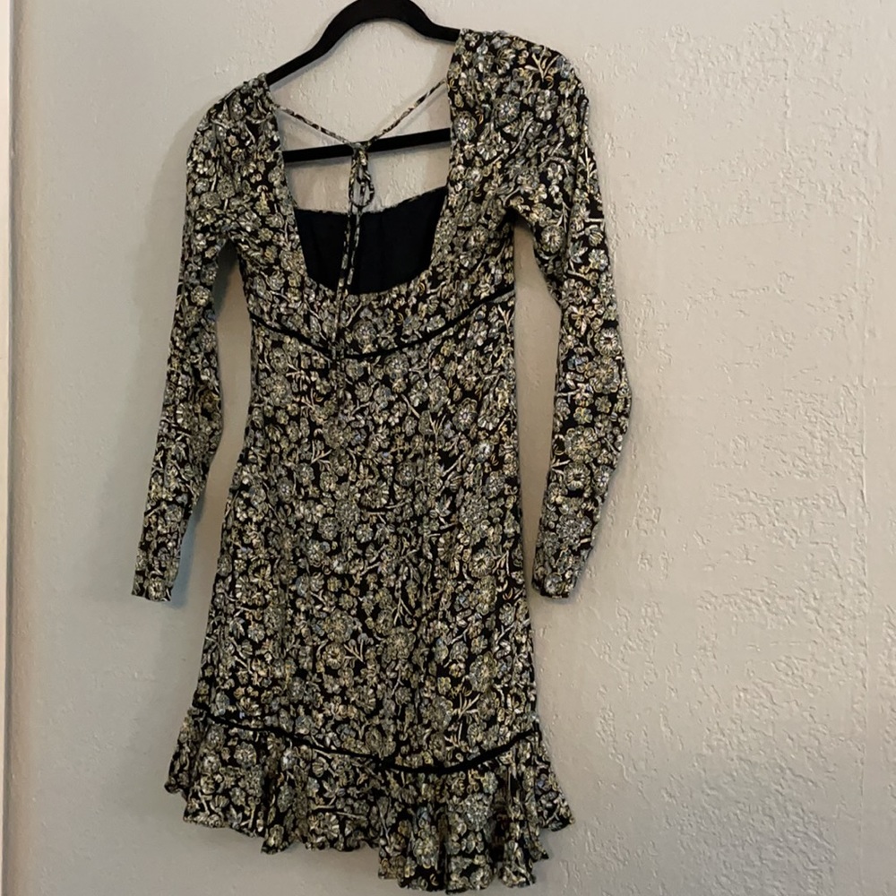 Free People Boheme Long Sleeve Mini Dress - Picture 11 of 13